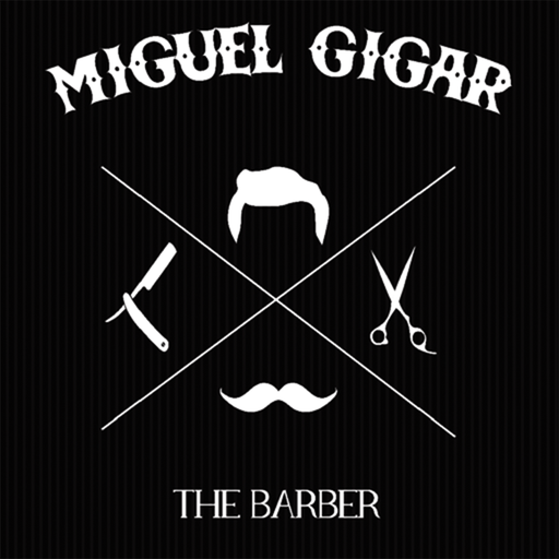 Miguel Gigar The Barber logo