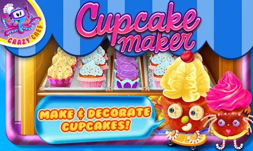 Cupcake Maker Crazy Chef For PC installation
