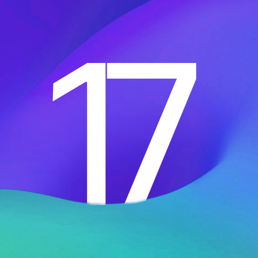 Phone 15 Launcher iOS 17 logo