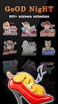 screenshot of GoodNight Sticker For Whatsapp