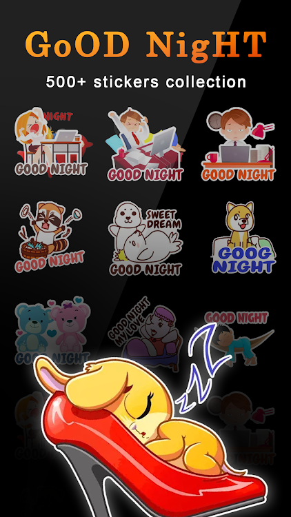 GoodNight Sticker For Whatsapp by KD technotech - (Android Apps) — AppAgg