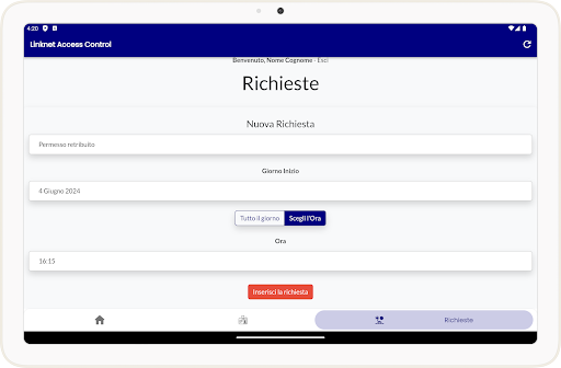Link Net Access Control