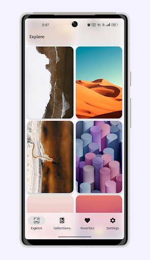Android application Drapes - Wallpapers screenshort