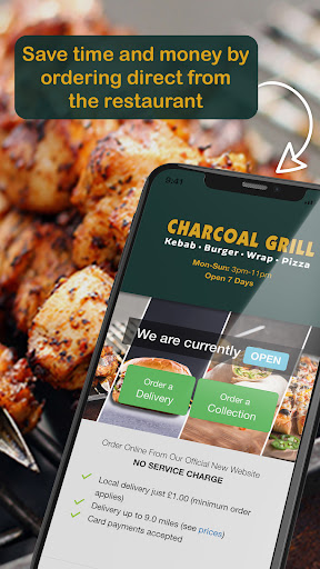Android application Charcoal Grill (North Walsham) screenshort