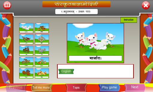 Sanskrit words in plural form