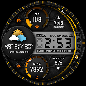 Captura de Pantalla 27 PER009 - Mesa Watch Face android