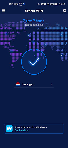Storm VPN Screen 2