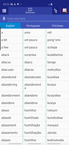 Portuguese Chichewa Dictionary Screenshot 3 - AppWisp.com