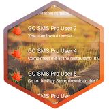 Autumn SMS Theme icon