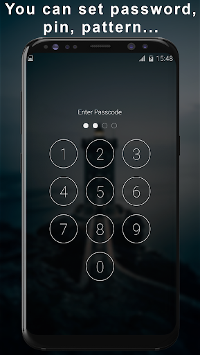 Lighthouse Pattern Lock Screen Screen 2