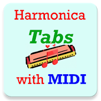 Harmonica Tabs with MIDI audi