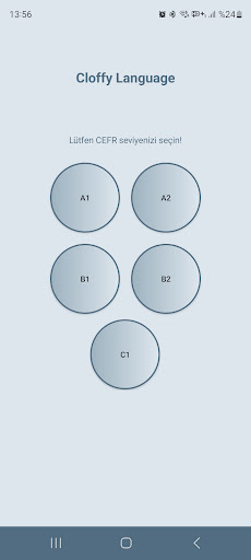Cloffy Language Screen 2