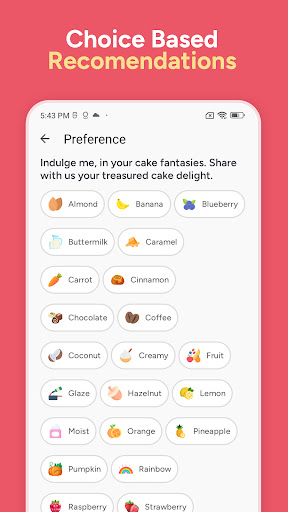 Cake Recipes Screen 3