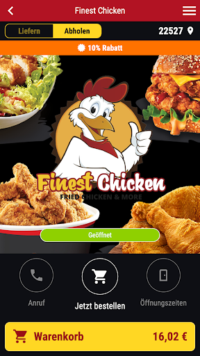 Android application Finest Chicken screenshort