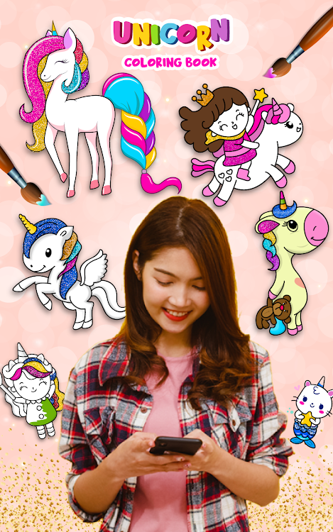 Unicorn Coloring Girl Games - 3.4 - (Android)