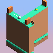 Zig zag wall bounce app icon