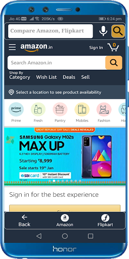 FlipBuy 2 in 1 Lowest Price Fl