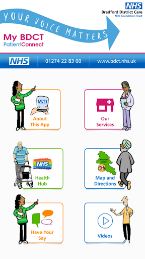 My BDCT Patient Connect Screen 2