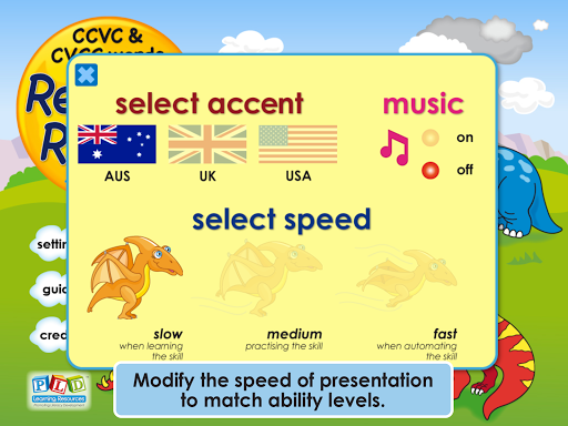 Reading Race 1c CCVC and CVCC