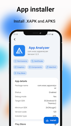Screenshot of App Manager