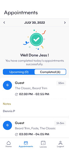 Amplify Employee Management Screen 2