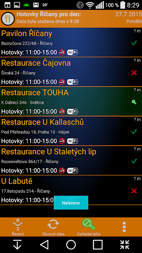 Hotovky Říčany Screenshot 4 - AppWisp.com