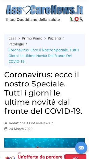 AssoCareNews.it - Quotidiano S