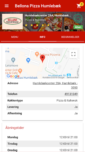 Bellona Pizza Screen 2