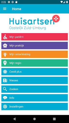 Android application HOZL Werkafspraken screenshort