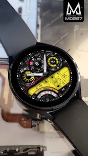 MD287  Hybrid watch face Apk Download 4
