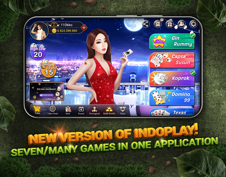 Indoplay-Capsa Domino QQ Poker - 1.7.6.00 - (Android)