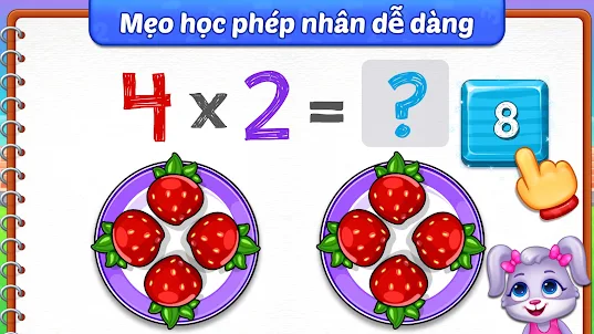 Trò chơi học toán phép nhân