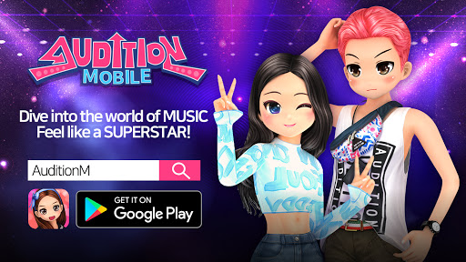 Audition M - K-pop, Fashion, Dance and Music Game  screenshots 1