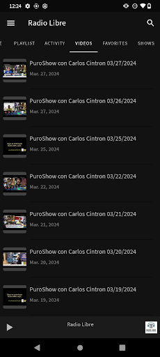 Radio Libre Screen 3