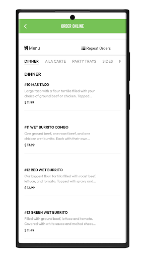 Tacos E Mas Screen 2