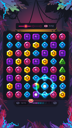 Jewels FRVR - Gems Blast & Dia - Screenshot 3