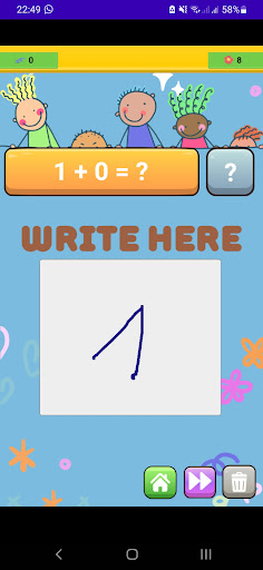 Number Gestures Game