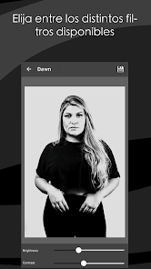 Screenshot 3 Editor de fotos blanco y negro android