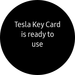 Android application Tesla Key Wear screenshort