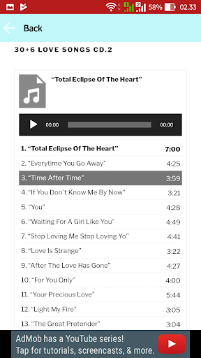 Golden Memoris Love Songs Screen 3