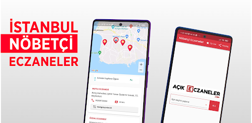 Android application Nöbetçi Eczane İstanbul İzmir screenshort