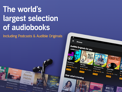 Audible: audiobooks, podcasts & audio stories screenshots 7
