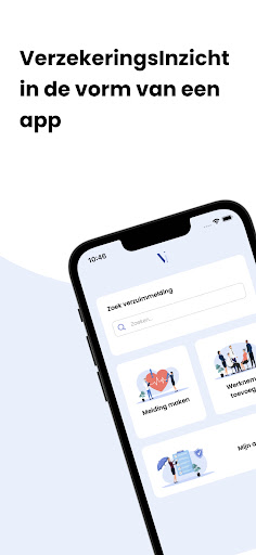 Android application VerzekeringsInzicht screenshort