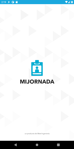 Android application Mi Jornada screenshort