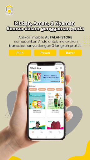 Android application Al Falah Store screenshort