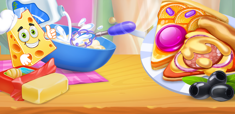 Making Pizza for Kids, Toddlers - Educational Game