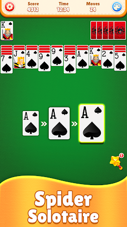 Game screenshot Пасьянс «Паук» hack