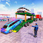 Cover Image of Unduh Police Limousine Taxi Transporter Game 1.0.3 APK