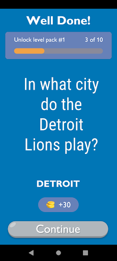 Detroit Lions Football Quiz 6