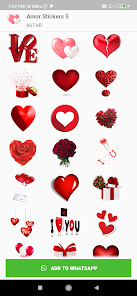 WAStickerApps New Amor ❤️ Stickers 12